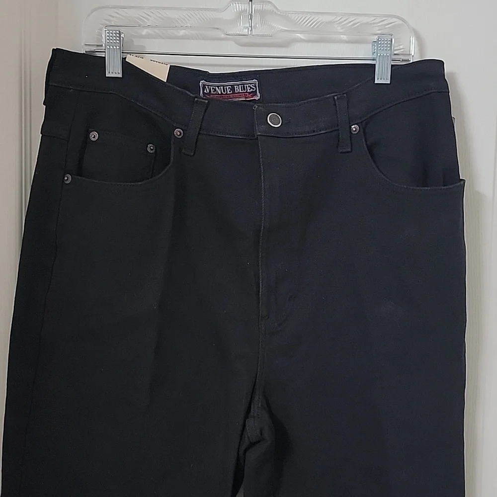 Avenue Blues. Black Jeans, Size 18 Average.  Stretch.  NEW with Tag - Picture 12 of 14